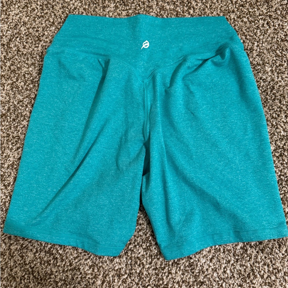 P'tula Teal Bike Shorts
